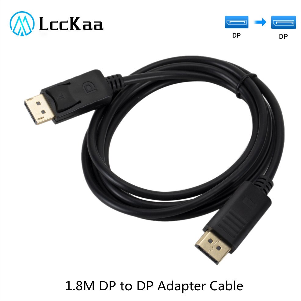 LccKaa DisplayPort 1.2 ̺ 1.8M 1080P HDR ÷..